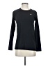 Under Armour Solid Black Long Sleeve Top Size S - photo 1