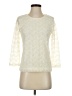 Rafaella Ivory 3/4 Sleeve Top Size S - photo 1