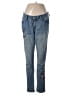Jennifer Lopez Floral Blue Jeans Size 6 - photo 1