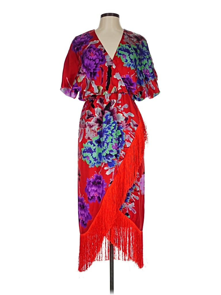 Delfi Collective Cocktail Dress In Red