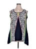 Lane Bryant Blue Sleeveless Blouse Size 18 - 20 Plus - photo 1