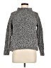 GOODTHREADS 100% Cotton Tweed Gray Turtleneck Sweater Size M - photo 1