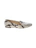 J.Crew Animal Print Ivory Black Flats Size 7 - photo 1