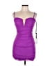 Alyce 100% Polyester Purple Cocktail Dress Size 12 - photo 1