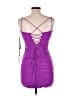 Alyce 100% Polyester Purple Cocktail Dress Size 12 - photo 2