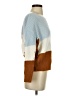 Full Circle Trends With Love Color Block Blue Pullover Sweater Size S - photo 4