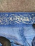 Express Jeans Color Block Blue Jeans Size 0 - photo 7