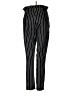 Shein Stripes Black Casual Pants Size 6 - photo 2