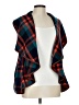 Unbranded Plaid Teal Blue Vest Size L (estimated) - photo 1