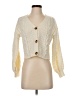 Shein 100% Polyester Ivory Cardigan Size 4 - photo 1