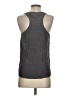 Fei 100% Silk Gray Sleeveless Silk Top Size 4 - photo 2