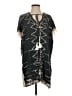 Beach by Exist 100% Rayon Black Kimono Size S - photo 1