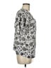Ivanka Trump 100% Polyester Gray Short Sleeve Blouse Size M (estimated) - photo 4
