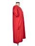 Capella Apparel Solid Red Casual Dress Size L - photo 4