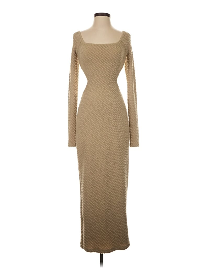 Pre-owned Sabo Casual Dress In Tan