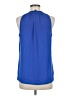 J.Crew 100% Polyester Blue Sleeveless Blouse Size 8 - photo 2