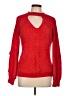 No Boundaries 100% Polyester Red Pullover Sweater Size L - photo 1