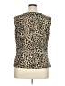 CDW Creative Design Works Tan Sleeveless Blouse Size XL - photo 2