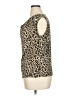 CDW Creative Design Works Tan Sleeveless Blouse Size XL - photo 5