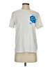 Shein Floral White Short Sleeve T-Shirt Size S - photo 1