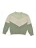 Sovereign Code 100% Polyester Chevron-herringbone Green Pullover Sweater Size 10 - photo 1