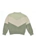 Sovereign Code 100% Polyester Chevron-herringbone Green Pullover Sweater Size 10 - photo 2
