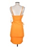 Almost Famous Orange Cocktail Dress Size S - photo 2