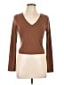 Justify Brown Long Sleeve Top Size L - photo 1