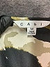 CAbi 100% Polyester Gold Sleeveless Blouse Size M - photo 7
