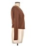 Justify Brown Long Sleeve Top Size L - photo 4