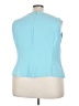 Studio 1 Blue Sleeveless Blouse Size 24 - photo 2