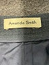 Amanda Smith Chevron-herringbone Gray Dress Pants Size 14 - photo 7