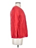 J.Crew 100% Linen Red 3/4 Sleeve Blouse Size 4 - photo 4