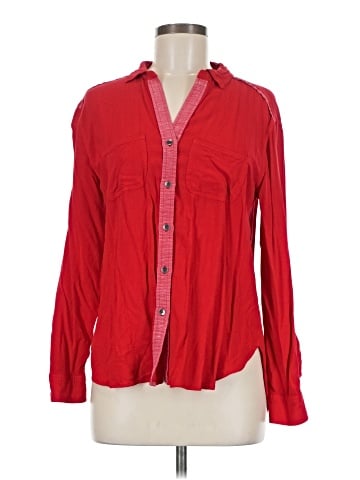 Rock & Republic Long Sleeve Blouse (view 1)
