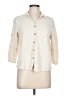 Unique Spectrum Ivory 3/4 Sleeve Button-Down Shirt Size L - photo 1