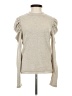 Zara Tan Long Sleeve Top Size S - photo 1