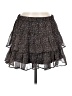 Saltwater LUXE 100% Polyester Paisley Black Casual Skirt Size M - photo 1