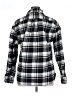 JACHS 100% Cotton Plaid Black Green Long Sleeve Button-Down Shirt Size XL - photo 2