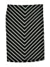 Apt. 9 Chevron-herringbone Black Casual Skirt Size L - photo 1