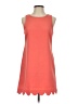 Monteau 100% Polyester Color Block Orange Casual Dress Size S - photo 1