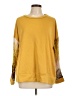 E. Luna Yellow Sweatshirt Size 1X - photo 1