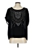 Torrid Black Short Sleeve Blouse Size Lg Plus (0) - photo 1