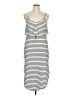Unbranded Stripes Ivory Casual Dress Size XL (estimated) - photo 1