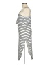 Unbranded Stripes Ivory Casual Dress Size XL (estimated) - photo 5