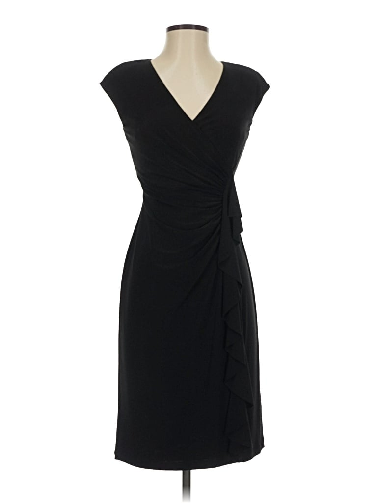 Pre-owned American Living Cocktail Dress In Black