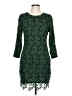 GOLDIE 100% Polyester Green Cocktail Dress Size L - photo 1