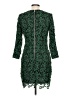 GOLDIE 100% Polyester Green Cocktail Dress Size L - photo 2