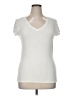 Max Studio White Sleeveless T-Shirt Size XL - photo 1