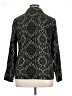 Caribbean Joe Paisley Black Long Sleeve Blouse Size XL - photo 2