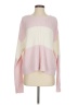 Sanctuary Color Block Pink Pullover Sweater Size S - photo 1